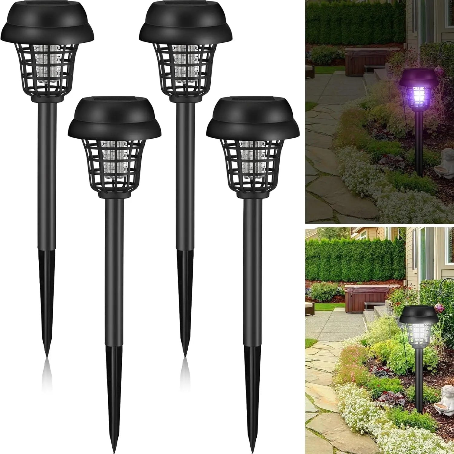 Solar Mosquito Zapper Light